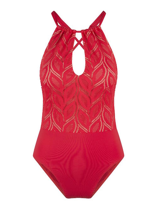 Plage de LingaDore fabulous in red Lace rouge maillot de bain Plage de LingaDore fabulous in red Lace rouge maillot de bain