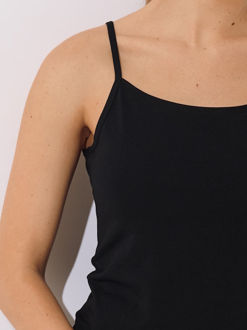 Lisca Kaia noir top spaghetti Lisca Kaia noir top spaghetti