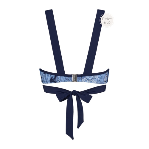 Maillots de bain Marlies Dekkers Cache Coeur bleu/print haut de bikini préformé Maillots de bain Marlies Dekkers Cache Coeur bleu/print haut de bikini préformé