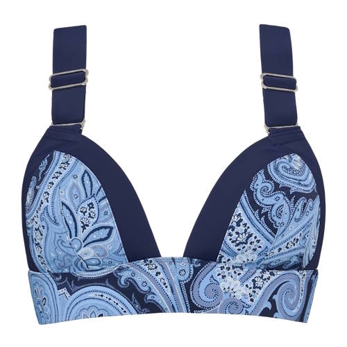 Maillots de bain Marlies Dekkers Cache Coeur bleu/print haut de bikini préformé Maillots de bain Marlies Dekkers Cache Coeur bleu/print haut de bikini préformé