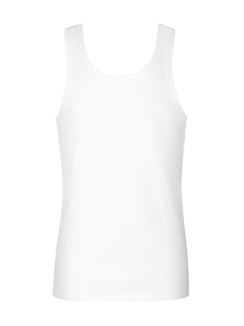 Lisca Hermes blanc singlet pour hommes Lisca Hermes blanc singlet pour hommes