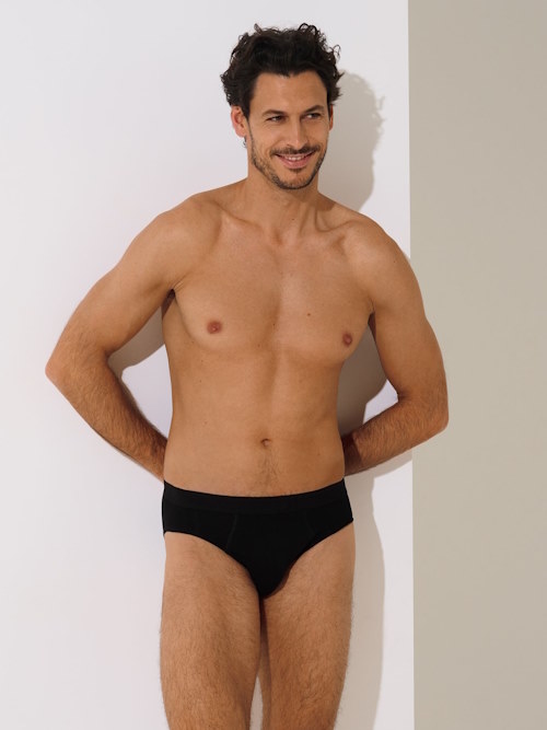 Lisca Hermes noir slip pour hommes Lisca Hermes noir slip pour hommes