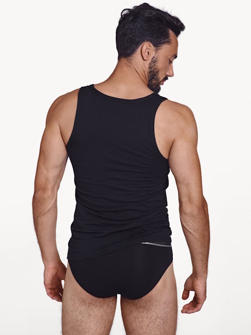 Lisca Zeus noir singlet pour hommes Lisca Zeus noir singlet pour hommes