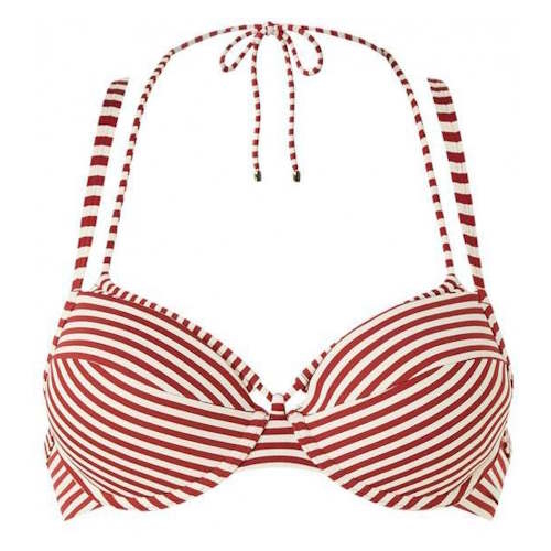 Maillots de bain Marlies Dekkers Holi Vintage rouge/print bikinitop push up Maillots de bain Marlies Dekkers Holi Vintage rouge/print bikinitop push up