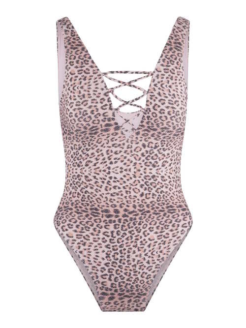 Plage de LingaDore  Pink Leopard rose/print maillot de bain Plage de LingaDore  Pink Leopard rose/print maillot de bain