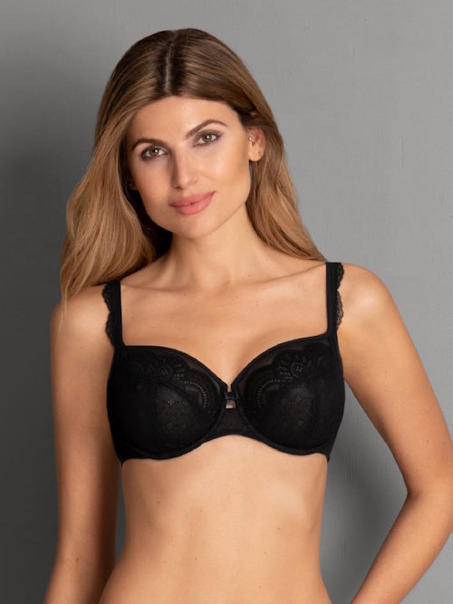Rosa Faia Selma noir soutien-gorge sans forme Rosa Faia Selma noir soutien-gorge sans forme