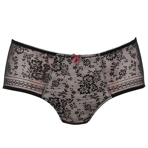 Rosa Faia Fleur noir haut slip Rosa Faia Fleur noir haut slip