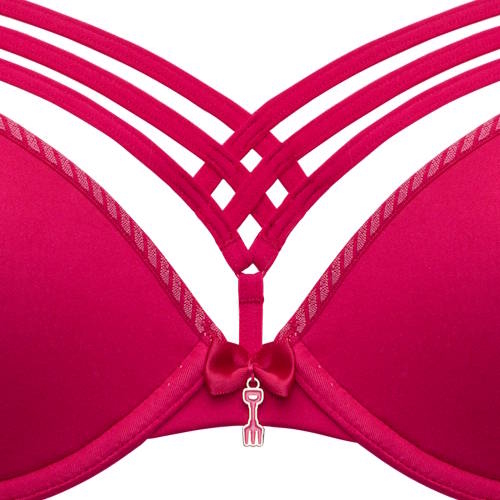Marlies Dekkers Dame de Paris fuchsia soutien-gorge push up Marlies Dekkers Dame de Paris fuchsia soutien-gorge push up