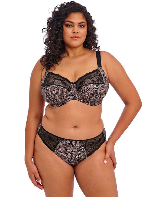 Elomi Morgan noir/print slip Elomi Morgan noir/print slip