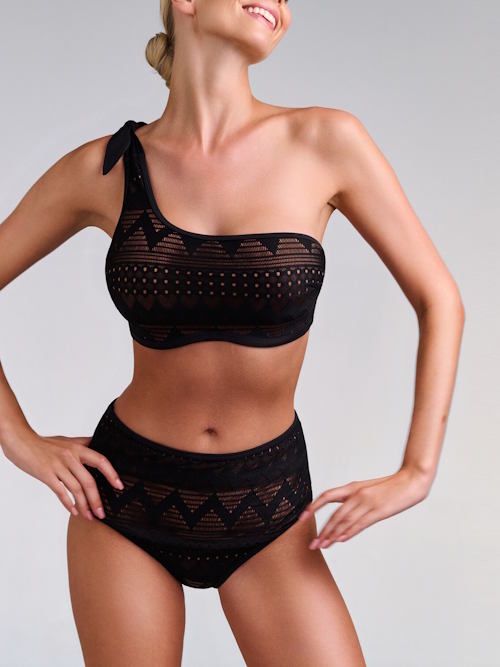 Maillots de bain Marlies Dekkers Dolce Vita noir slip de bikini Maillots de bain Marlies Dekkers Dolce Vita noir slip de bikini