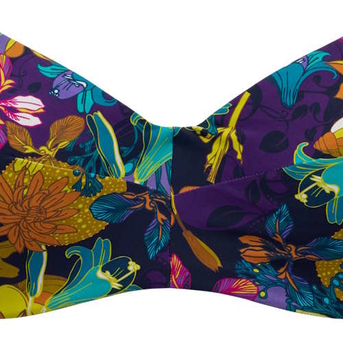 Maillots de bain Marlies Dekkers Acapulco violet/print soutien-gorge bikini corbeille Maillots de bain Marlies Dekkers Acapulco violet/print soutien-gorge bikini corbeille