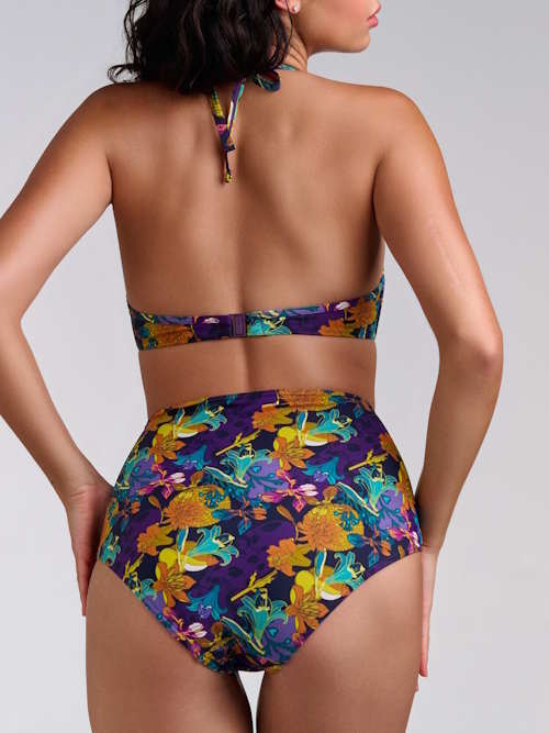Maillots de bain Marlies Dekkers Acapulco violet/print slip de bikini Maillots de bain Marlies Dekkers Acapulco violet/print slip de bikini