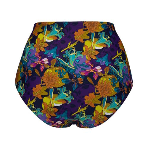 Maillots de bain Marlies Dekkers Acapulco violet/print slip de bikini Maillots de bain Marlies Dekkers Acapulco violet/print slip de bikini