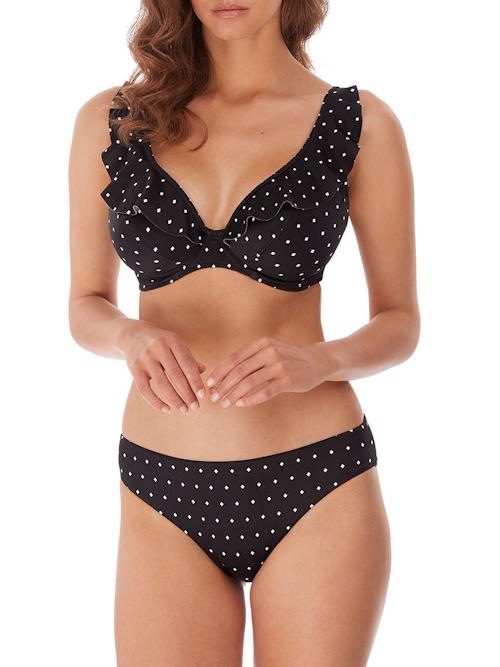 Freya Swim Jewel Cove noir/print soutien-gorge bikini corbeille Freya Swim Jewel Cove noir/print soutien-gorge bikini corbeille