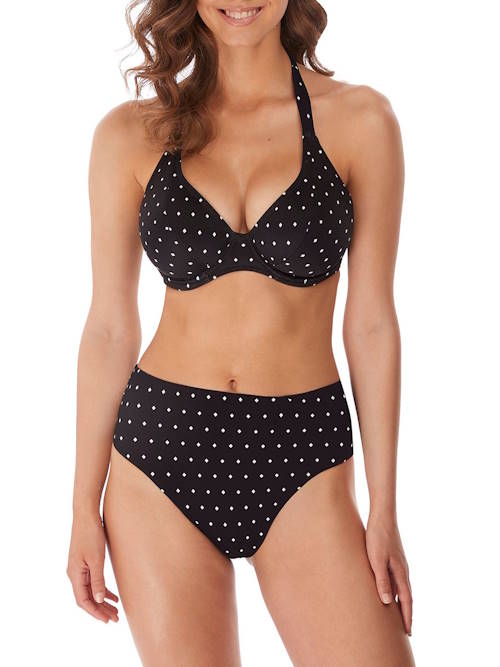 Freya Swim Jewel Cove noir/print slip de bikini Freya Swim Jewel Cove noir/print slip de bikini