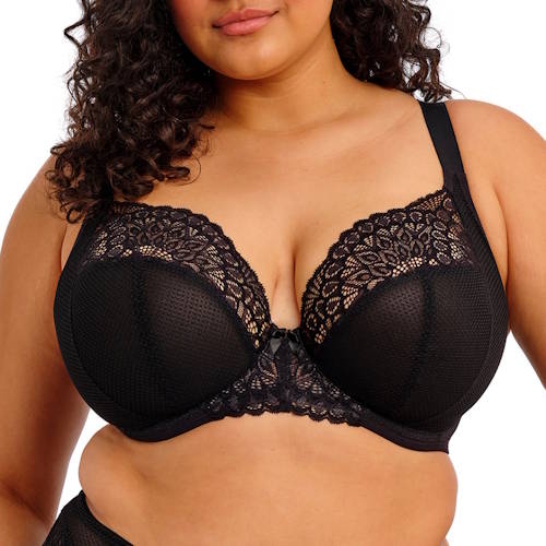 Elomi Tiernie noir soutien-gorge sans forme Elomi Tiernie noir soutien-gorge sans forme
