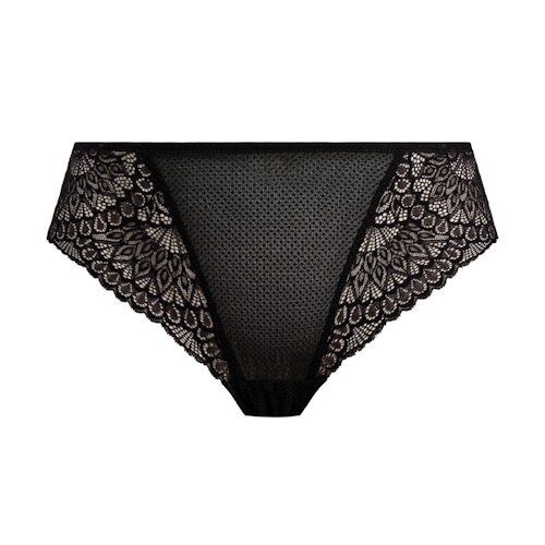 Elomi Tiernie noir culotte string Elomi Tiernie noir culotte string