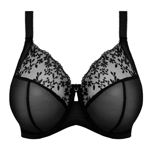 Elomi Zarla noir soutien-gorge sans forme Elomi Zarla noir soutien-gorge sans forme