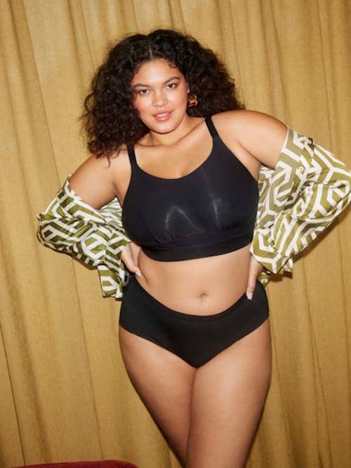 Elomi Downtime noir soutien-gorge sans forme Elomi Downtime noir soutien-gorge sans forme