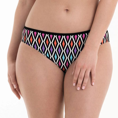 Maillots de bain Anita Nivia noir/multicolore set Maillots de bain Anita Nivia noir/multicolore set