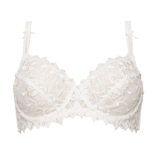 Guy de France Embroidery ivoire soutien-gorge sans forme Guy de France Embroidery ivoire soutien-gorge sans forme