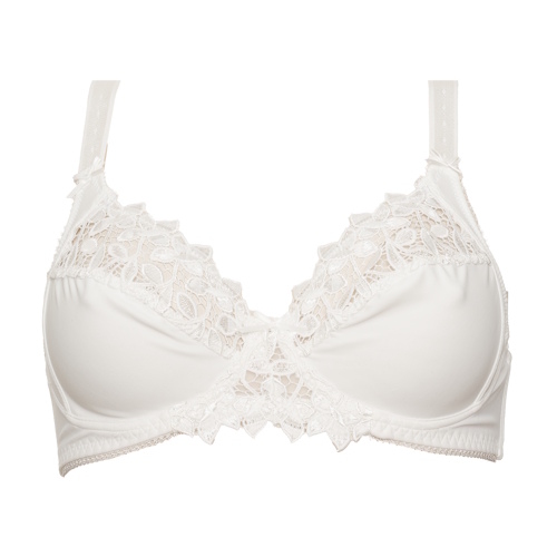 Guy de France Embroidery ivoire soutien-gorge sans forme Guy de France Embroidery ivoire soutien-gorge sans forme