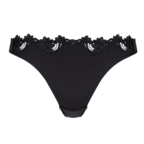 Guy de France Royale noir culotte string Guy de France Royale noir culotte string