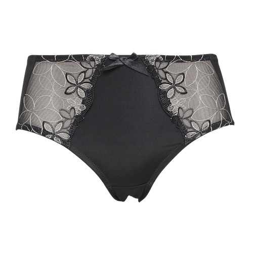 Guy de France Flower noir slip Guy de France Flower noir slip