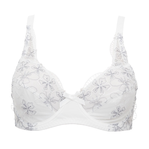 Guy de France Flower ivoire soutien-gorge sans forme Guy de France Flower ivoire soutien-gorge sans forme