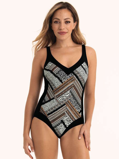 Maillots de bain Anita Sidonia noir/print maillot de bain Maillots de bain Anita Sidonia noir/print maillot de bain