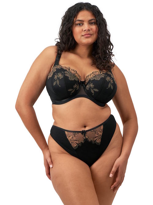 Elomi Teagan noir culotte string Elomi Teagan noir culotte string