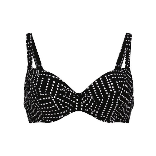 Maillots de bain Rosa Faia Luna noir soutien-gorge bikini corbeille Maillots de bain Rosa Faia Luna noir soutien-gorge bikini corbeille