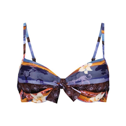 Maillots de bain Rosa Faia Eleonore bleu haut de bikini préformé Maillots de bain Rosa Faia Eleonore bleu haut de bikini préformé