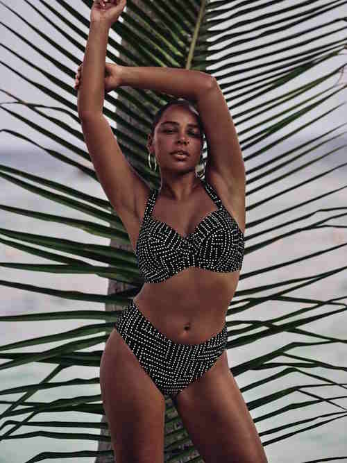 Maillots de bain Rosa Faia Luna noir soutien-gorge bikini corbeille Maillots de bain Rosa Faia Luna noir soutien-gorge bikini corbeille