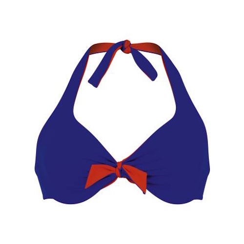 Maillots de bain Rosa Faia Loretta bleu haut de bikini préformé Maillots de bain Rosa Faia Loretta bleu haut de bikini préformé
