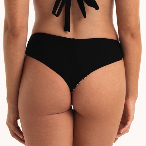 Maillots de bain Rosa Faia Grace noir/brun slip de bikini Maillots de bain Rosa Faia Grace noir/brun slip de bikini