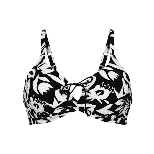 Maillots de bain Rosa Faia Sara noir haut de bikini préformé Maillots de bain Rosa Faia Sara noir haut de bikini préformé