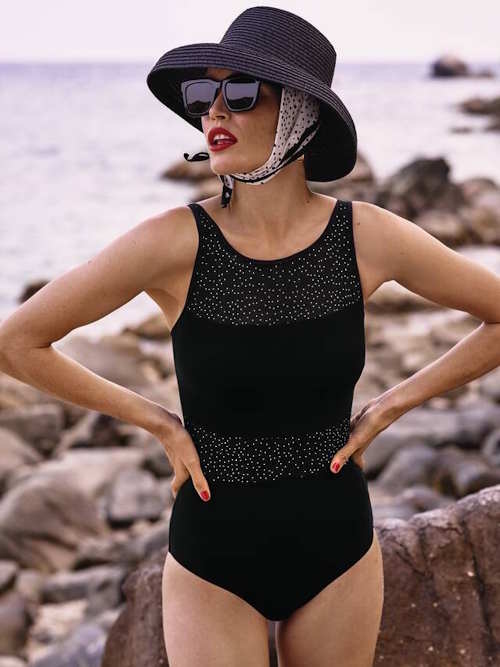 Anita Care Vera noir/blanc maillots de bain prothétique Anita Care Vera noir/blanc maillots de bain prothétique