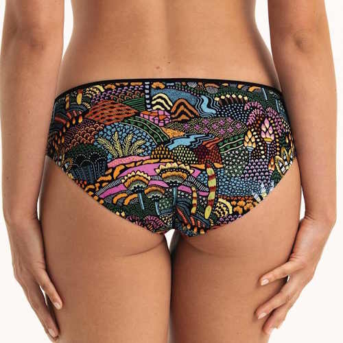 Anita Care Deja noir/print slip de bikini Anita Care Deja noir/print slip de bikini