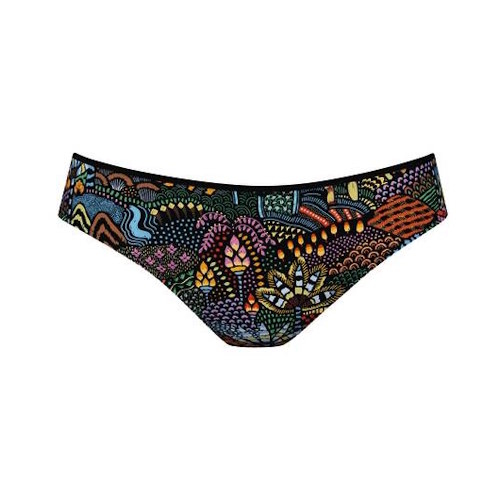 Anita Care Deja noir/print slip de bikini Anita Care Deja noir/print slip de bikini