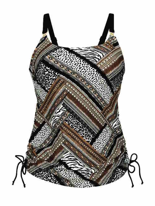 Anita Care Latina noir/print tankini à prothèse Anita Care Latina noir/print tankini à prothèse