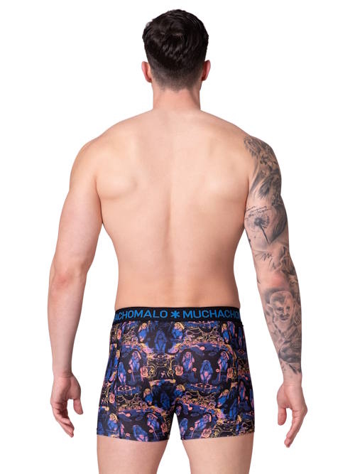 Muchachomalo Fruitnoevil multicolore/print boxer en coton Muchachomalo Fruitnoevil multicolore/print boxer en coton