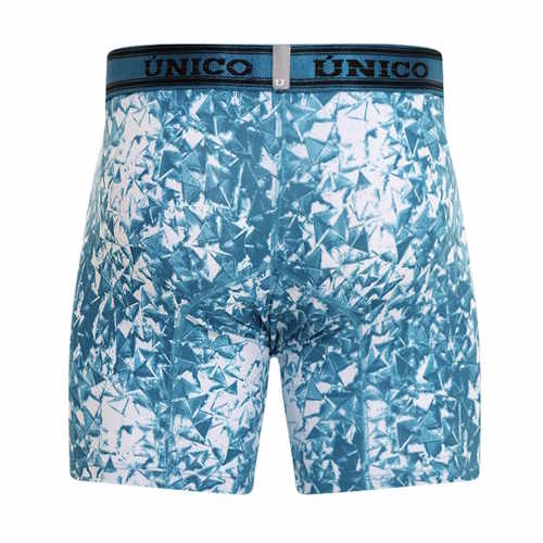 Mundo Unico Triza blanc/print boxer en coton Mundo Unico Triza blanc/print boxer en coton