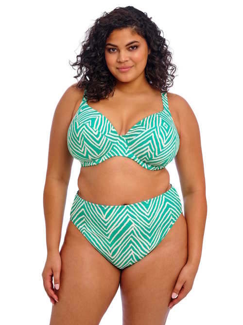 Elomi Swim Fiji Falls aqua slip de bikini Elomi Swim Fiji Falls aqua slip de bikini