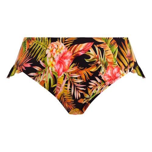 Elomi Swim Tiger Valley noir slip de bikini Elomi Swim Tiger Valley noir slip de bikini