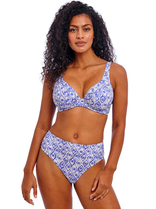 Freya Swim Ocean Breeze jeans bleu soutien-gorge bikini corbeille Freya Swim Ocean Breeze jeans bleu soutien-gorge bikini corbeille