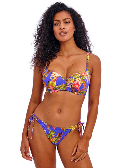 Freya Swim Tiger Valley bleu haut de bikini préformé Freya Swim Tiger Valley bleu haut de bikini préformé
