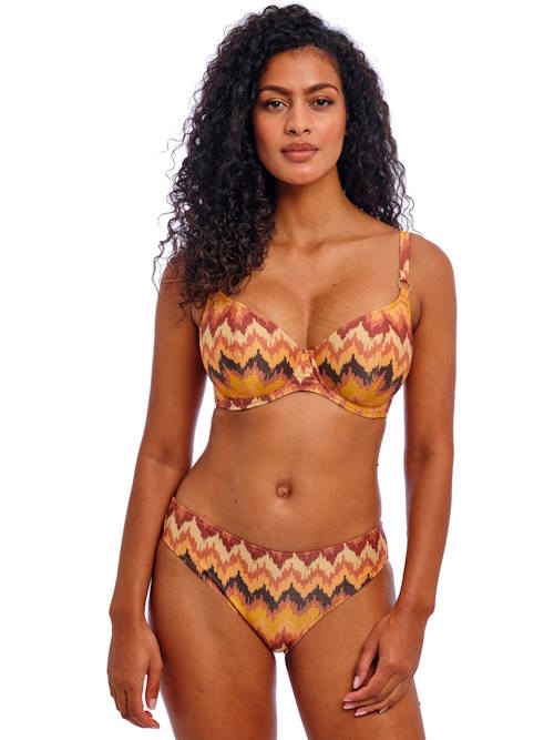 Freya Swim Arizona Wave marron haut de bikini préformé Freya Swim Arizona Wave marron haut de bikini préformé