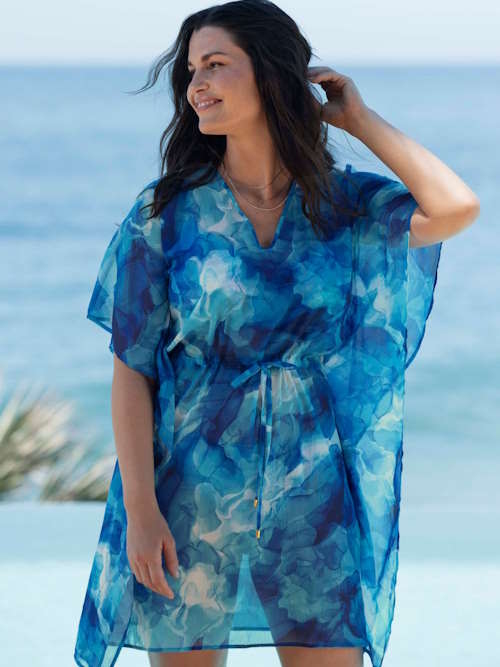 Fantasy Swim Saunton Sands bleu kaftan Fantasy Swim Saunton Sands bleu kaftan