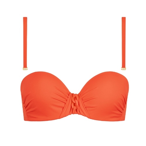 Maillots de bain Lisca Palma orange haut de bikini préformé Maillots de bain Lisca Palma orange haut de bikini préformé